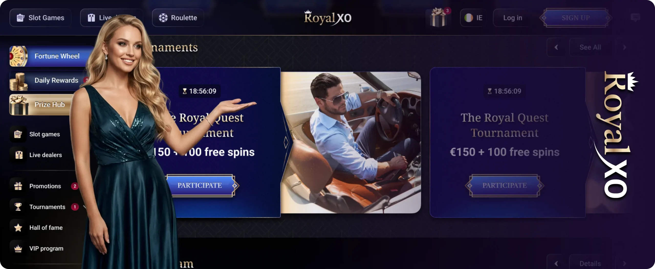 Royalxo Live-kasino Oikealla Rahalla