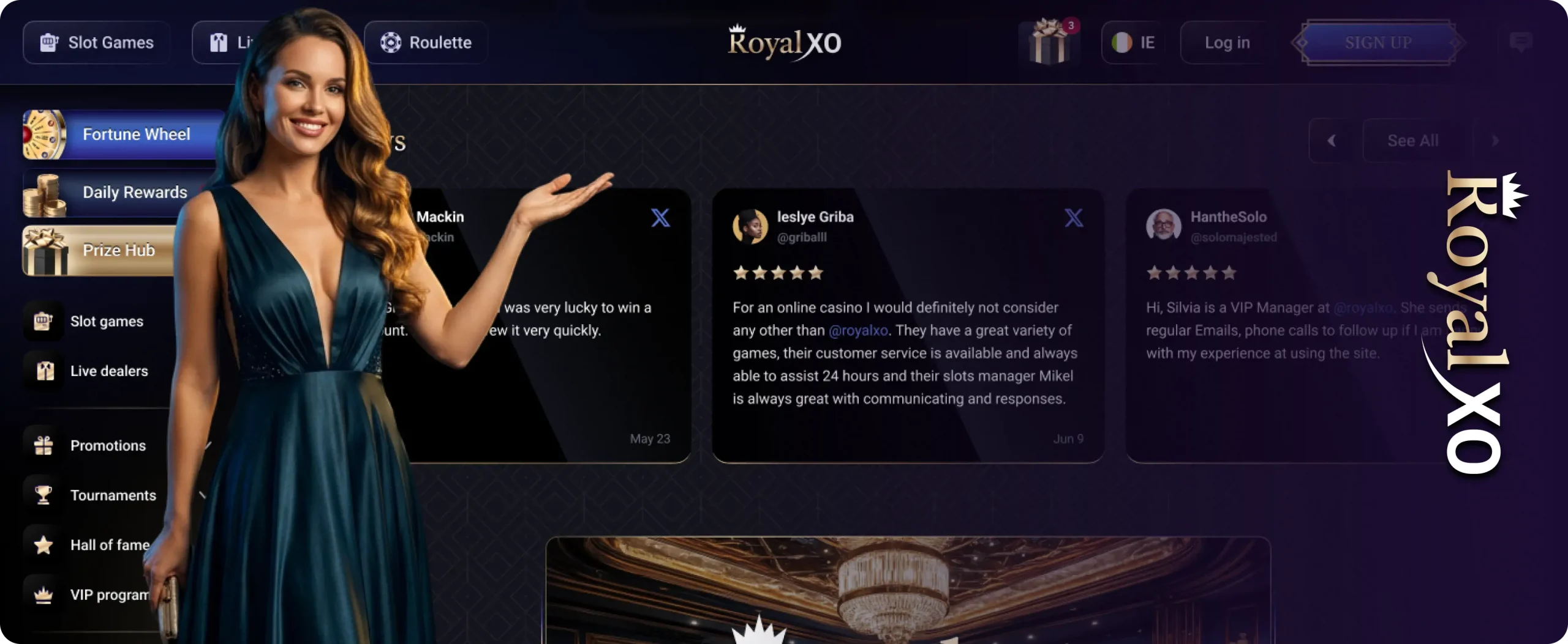 Royalxo Bonukset ja Tarjoukset